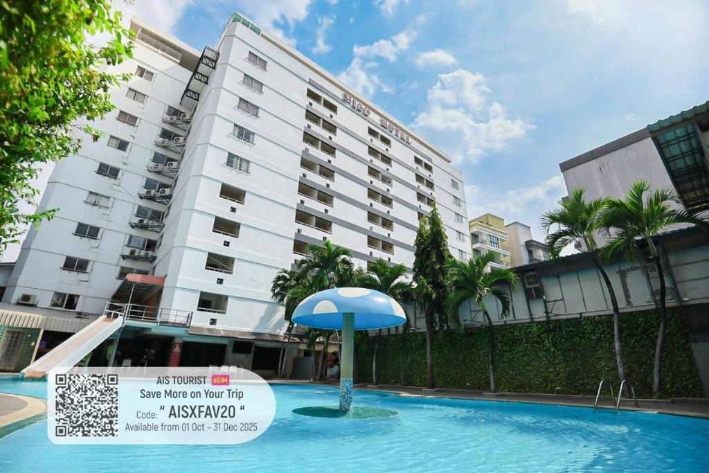 Πισίνα στο ή κοντά στο Pattaya Hiso Hotel