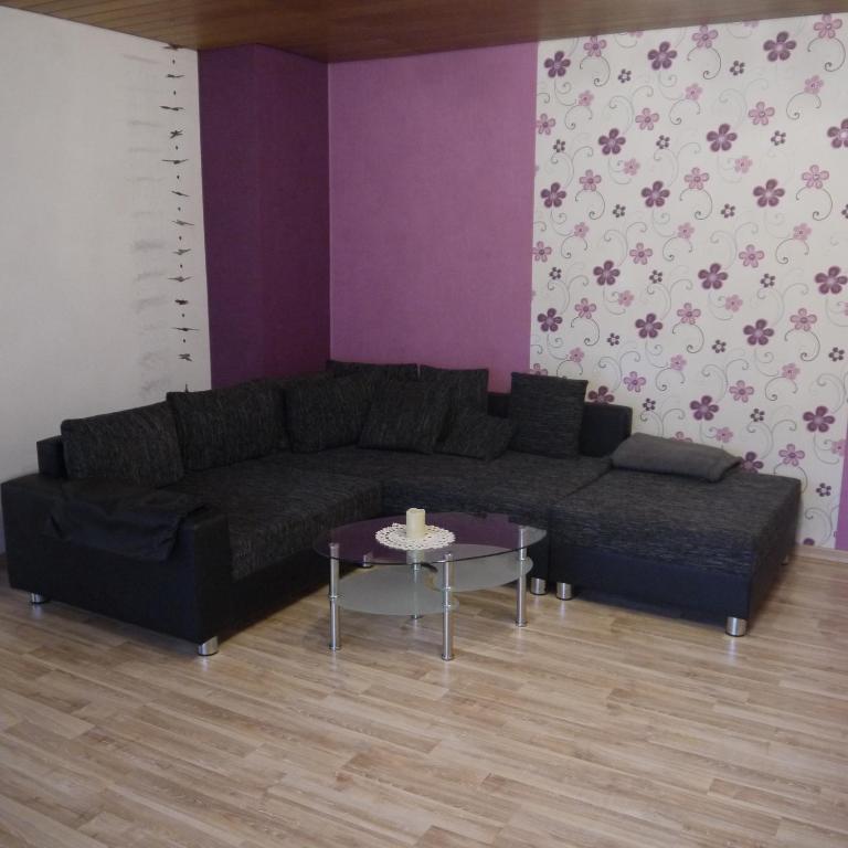 Posezení v ubytování Ferienwohnung Göpfert