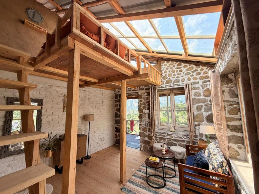 Χώρος καθιστικού στο Kala Studio And Stay