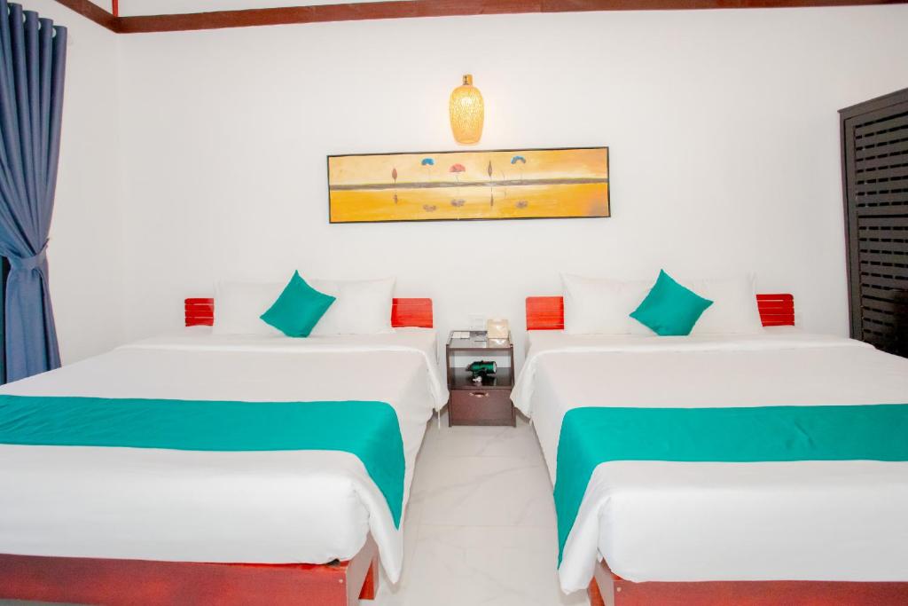 Phòng Deluxe 2 Giường Đơn Nhìn Ra Biển