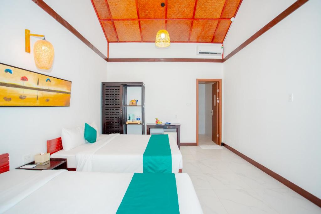 Phòng Deluxe 2 Giường Đơn Nhìn Ra Biển