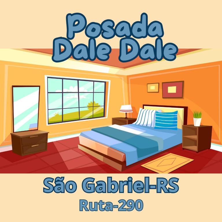 Posada Dale Daleにあるベッド