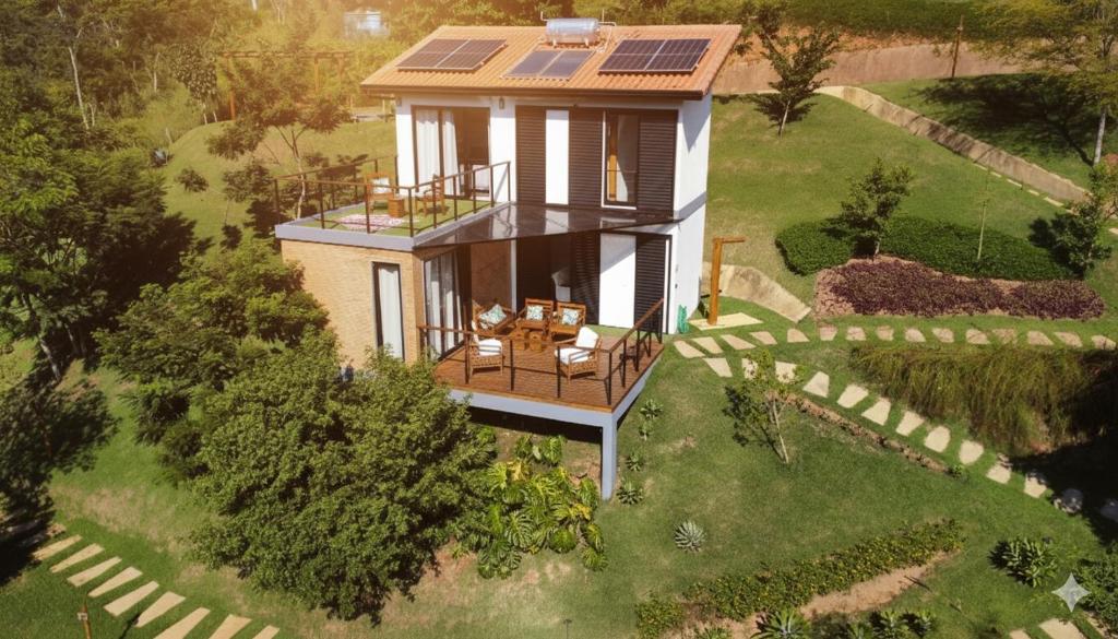 En have udenfor Villa Oz021 Cottages