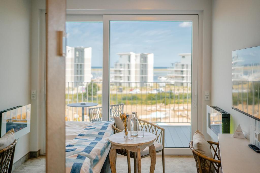SlowDown Bottsand Hotel und Spa - Quarto Duplo Conforto Com Varanda E Vista Mar