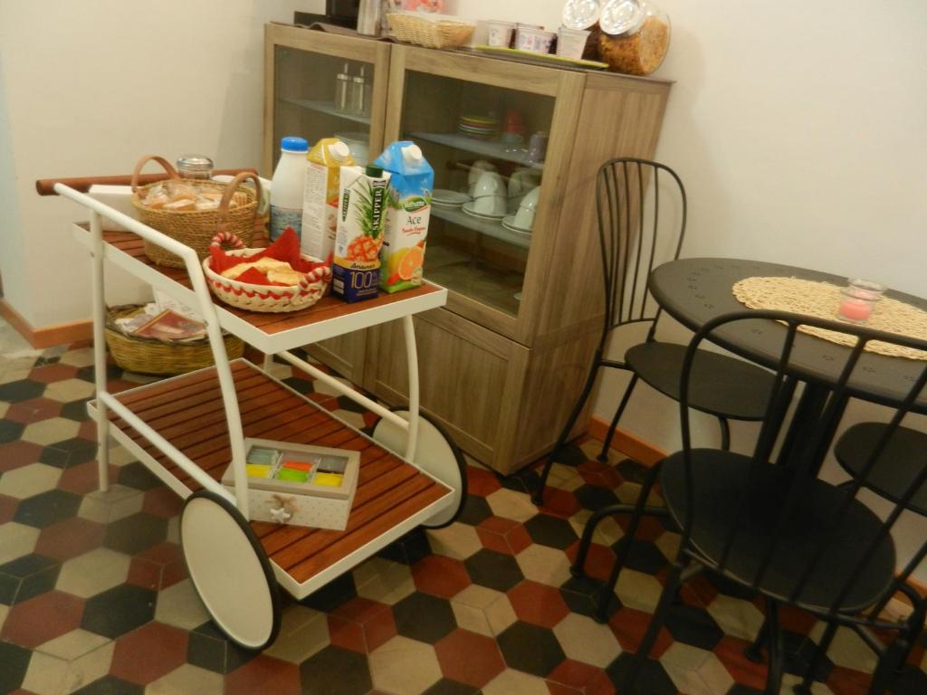 Jedlo v ubytovaní bed & breakfast alebo blízkom okolí