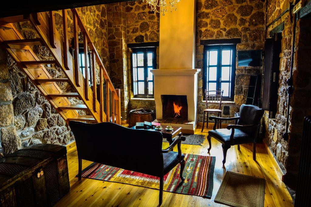Posezení v ubytování Varnevo Guesthouse