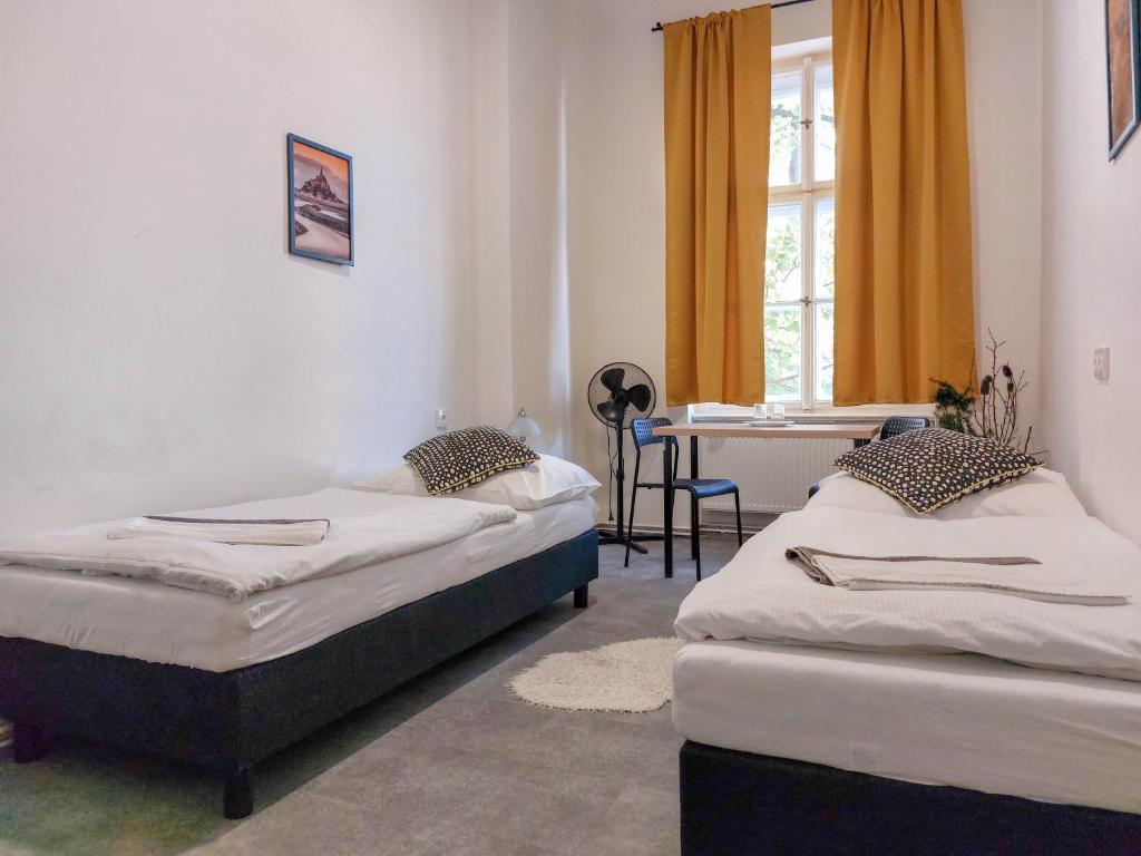 Ένα ή περισσότερα κρεβάτια σε δωμάτιο στο Soukromý pokoj B4 káva v ceně