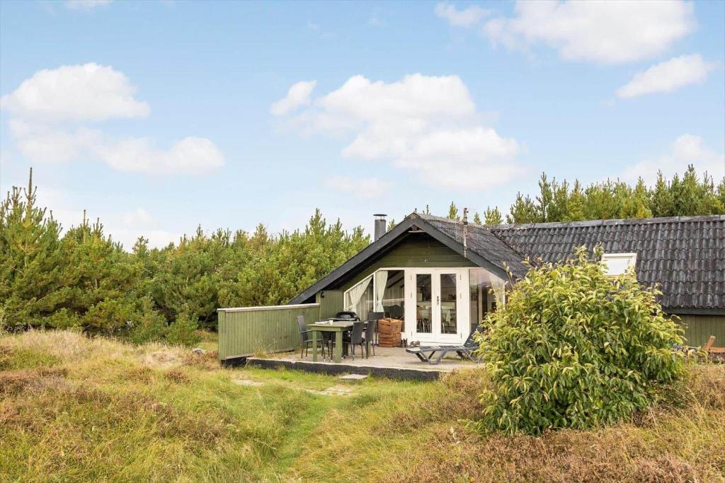 Tagholmにある2555-Romo-A-M-Listsvej-6の小さな家(ポーチ付)