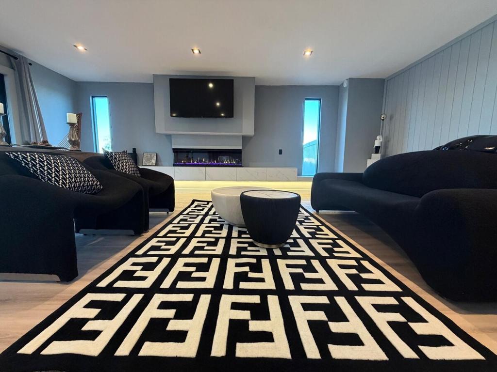 TV a/nebo společenská místnost v ubytování Zenity Joshua tree