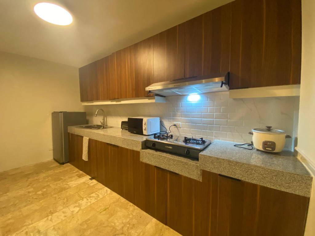 Η κουζίνα ή μικρή κουζίνα στο Casa Las Brisas