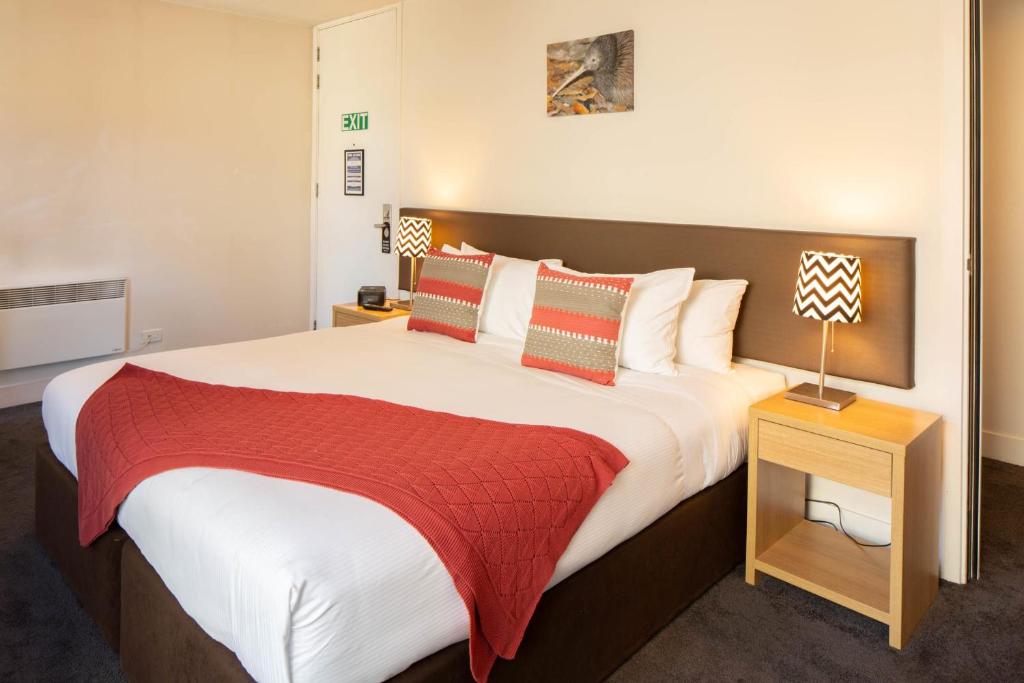 Ένα ή περισσότερα κρεβάτια σε δωμάτιο στο Marina 303A-Studio