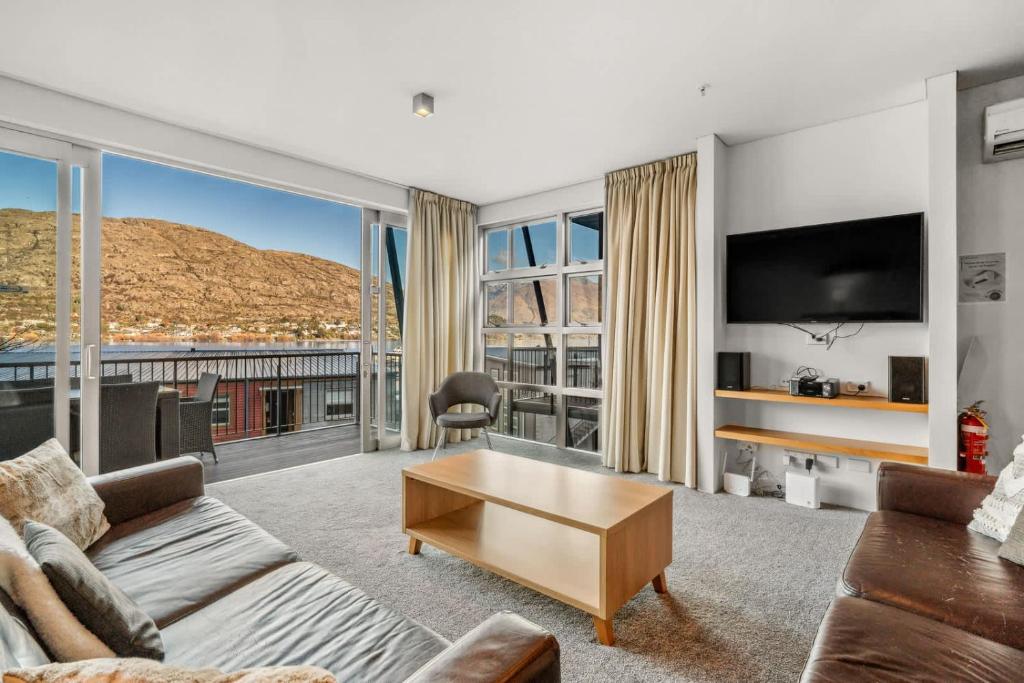 Vista general de una montaña o vista desde el departamento