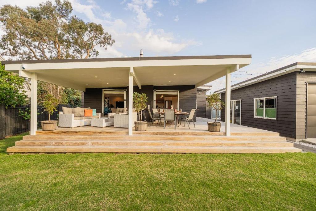 Budova, kde se prázdninový dům nachází