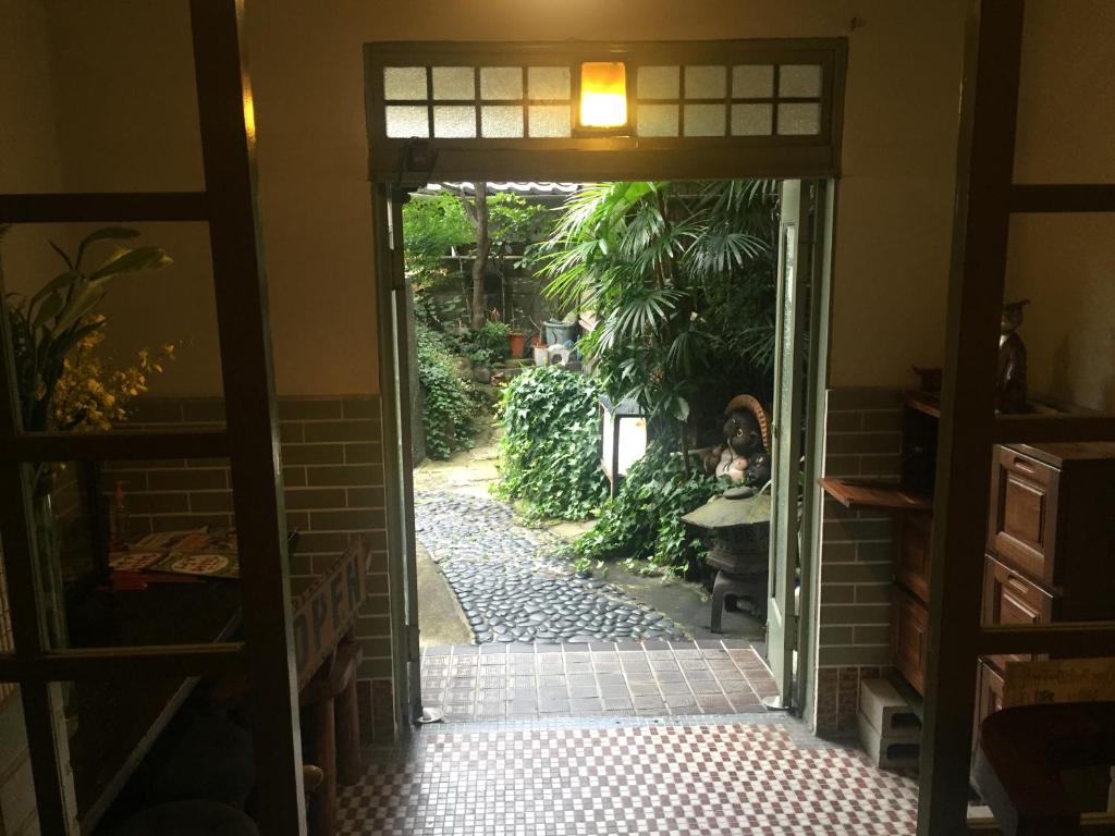 Zahrada ubytování Takeyaso Ryokan