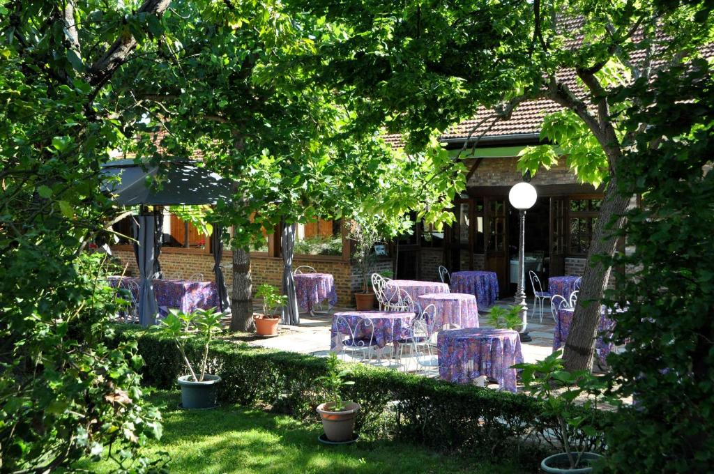 Zahrada ubytování LOGIS Hôtel LE DAHU