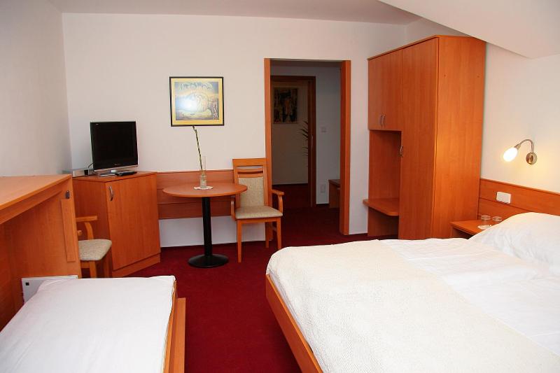 Postel nebo postele na pokoji v ubytování Penzion Bocheta