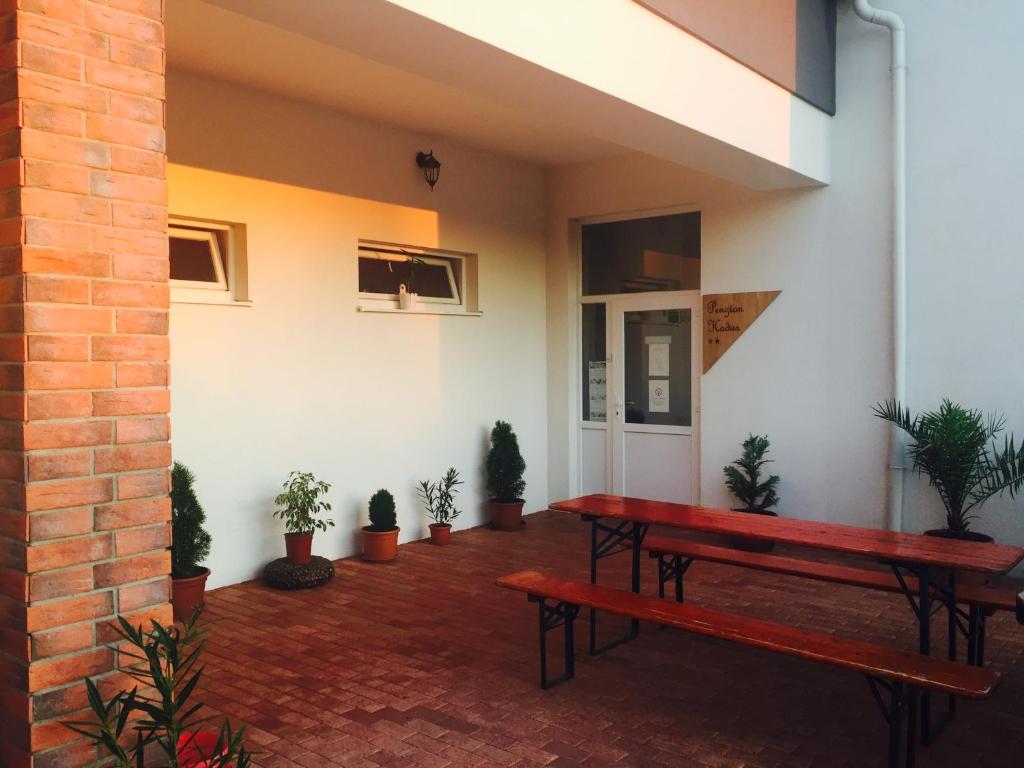 Balkón nebo terasa v ubytování Guest House Hodus