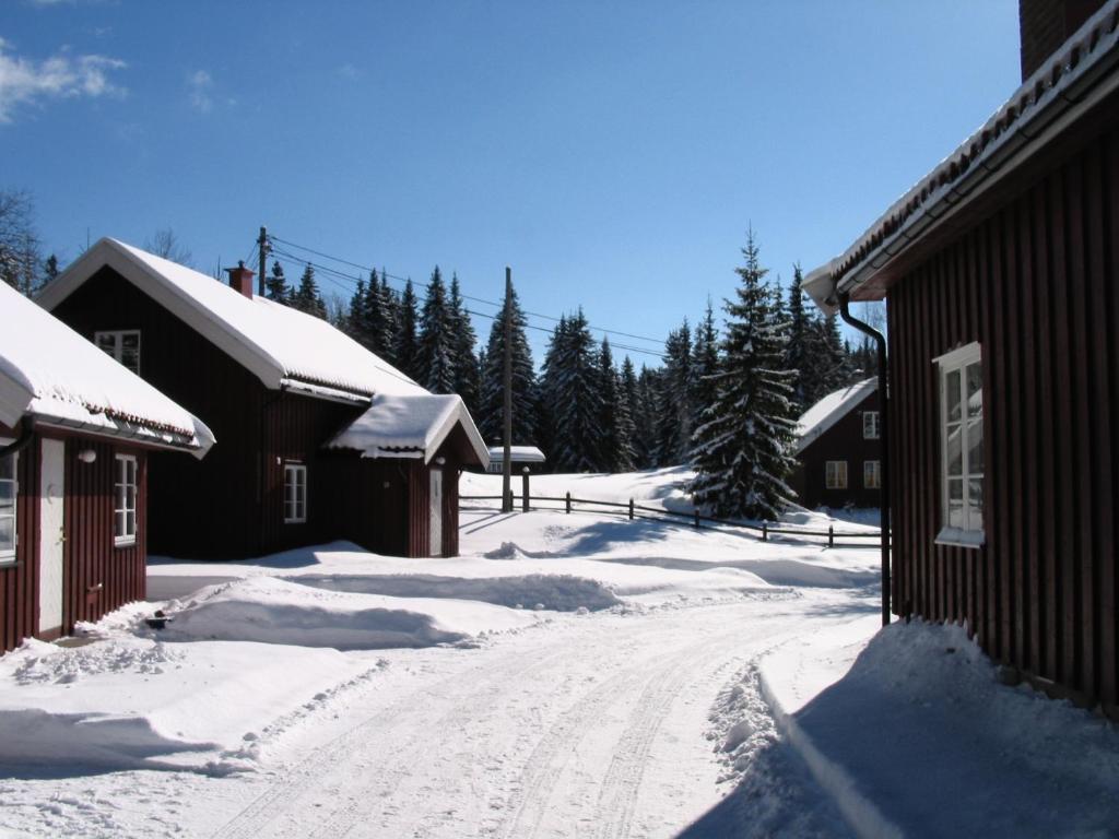 Kleivstua Hotel near Krokskogen v zimě