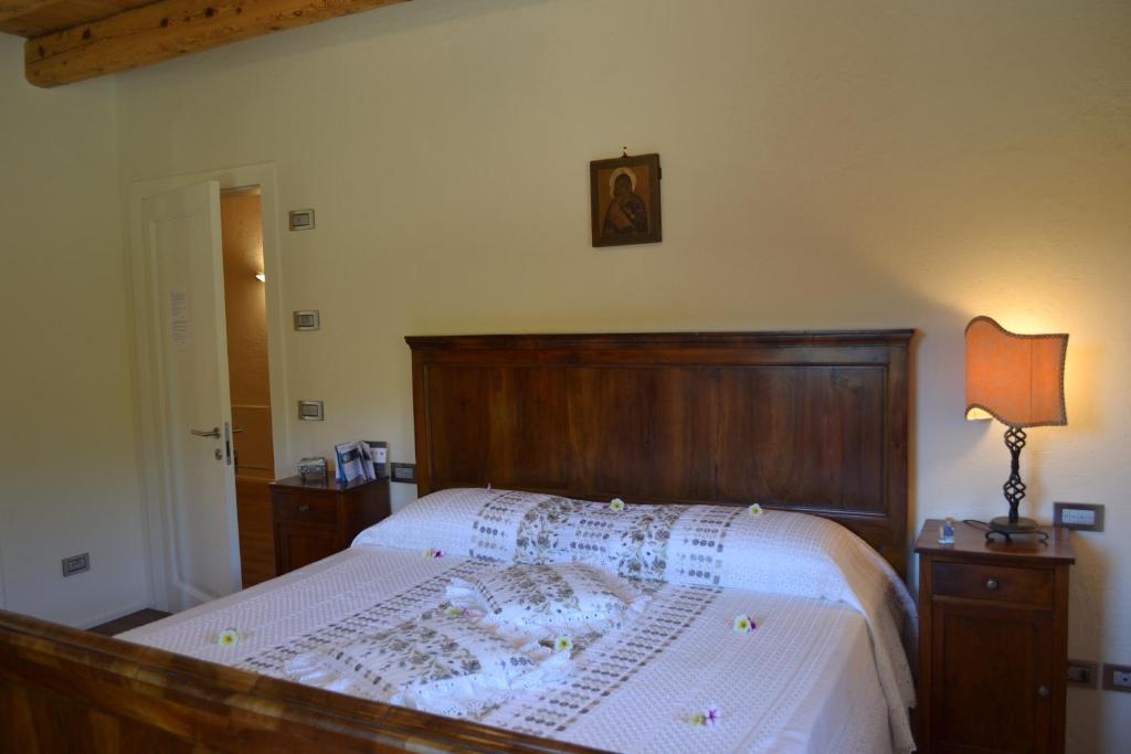 Posteľ alebo postele v izbe v ubytovaní Casale La Rocchetta