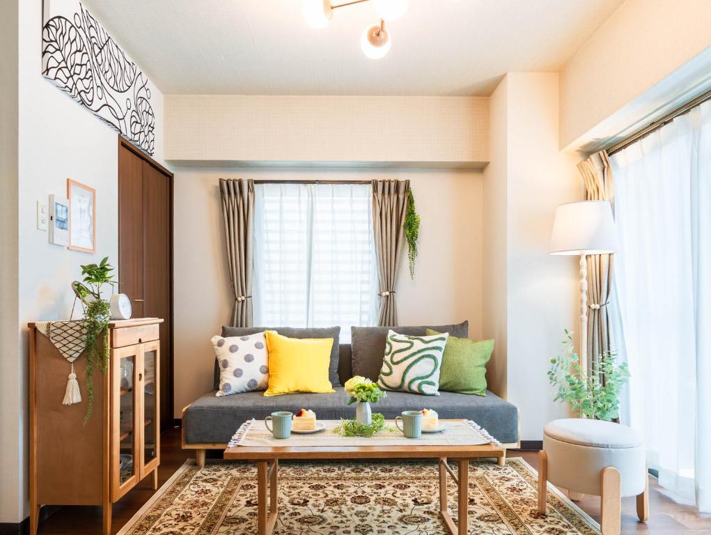 Χώρος καθιστικού στο NicoRoom601-Convenient location