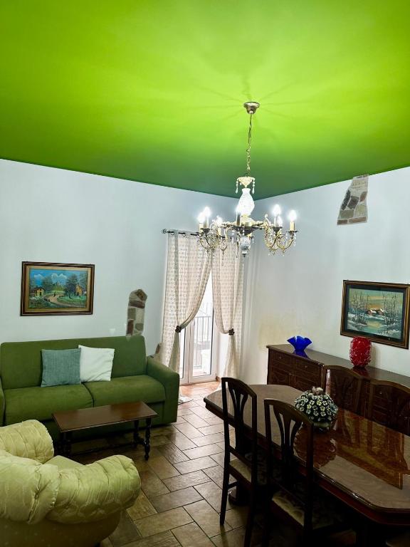 Posezení v ubytování La casa dei Nonni