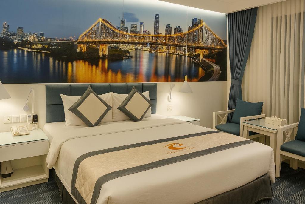 Phòng Deluxe Giường Đôi Nhìn Ra Thành Phố