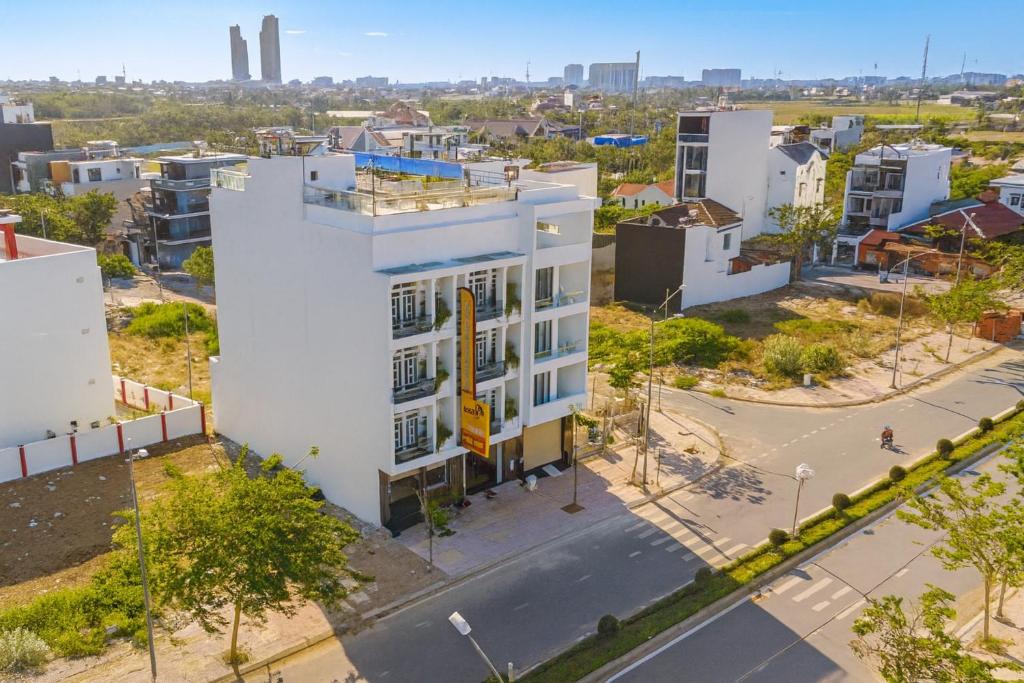 Nespecifikovaný výhled na destinaci Phan Rang nebo výhled na město při pohledu z hotelu