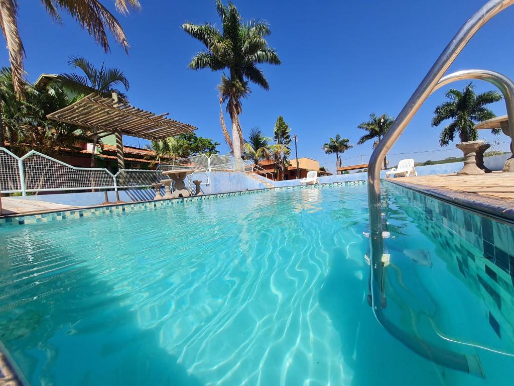 Bazén v ubytování Pousada cores nebo v jeho okolí