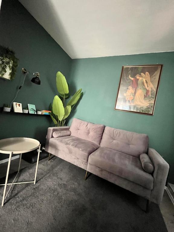 Posezení v ubytování Citynahes modernes Apartment