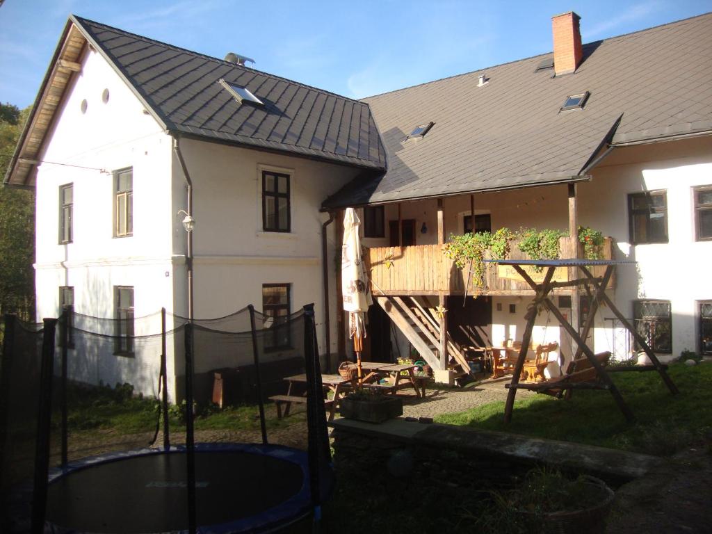 Budova, kde se penzion nachází