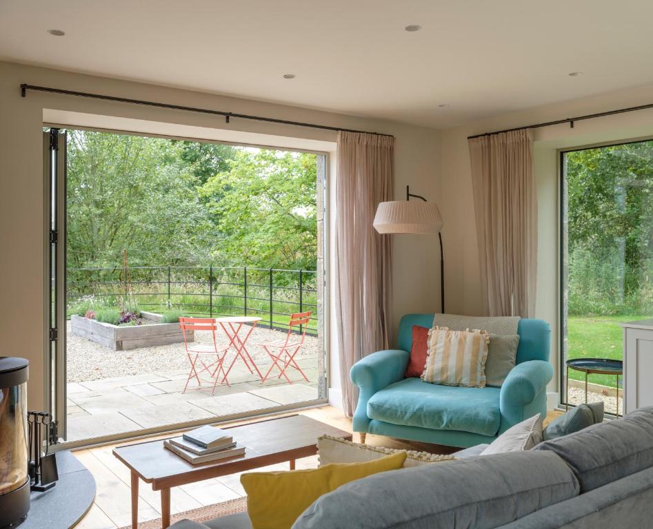 Posezení v ubytování Limeworks Granary