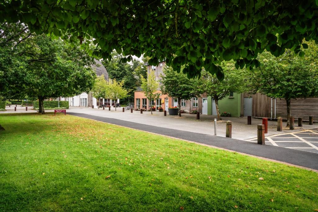 A garden outside Dromroe Village University of Limerick