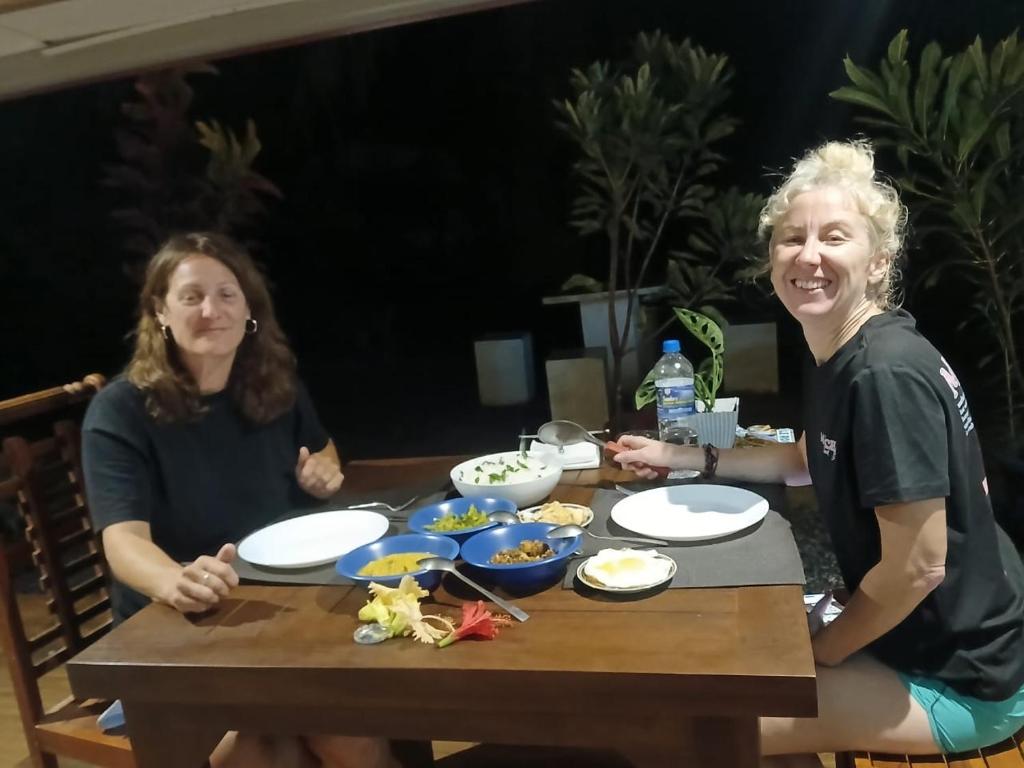 ファームステイの敷地内または近くでの食事または食べ物