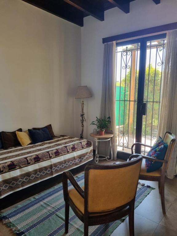 Et opholdsområde på Casita Mumi