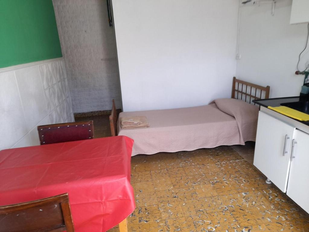 Η κουζίνα ή μικρή κουζίνα στο Departamento por dia