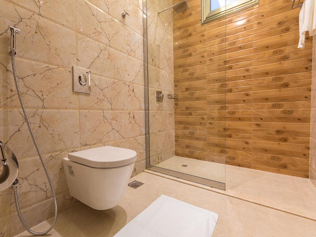 Koupelna v ubytování Mrfaaliah for Furnished Apartments مرفا عاليه للشقق المخدومة
