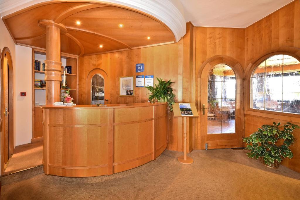 Vstupní hala nebo recepce v ubytování Panoramahotel Obkircher