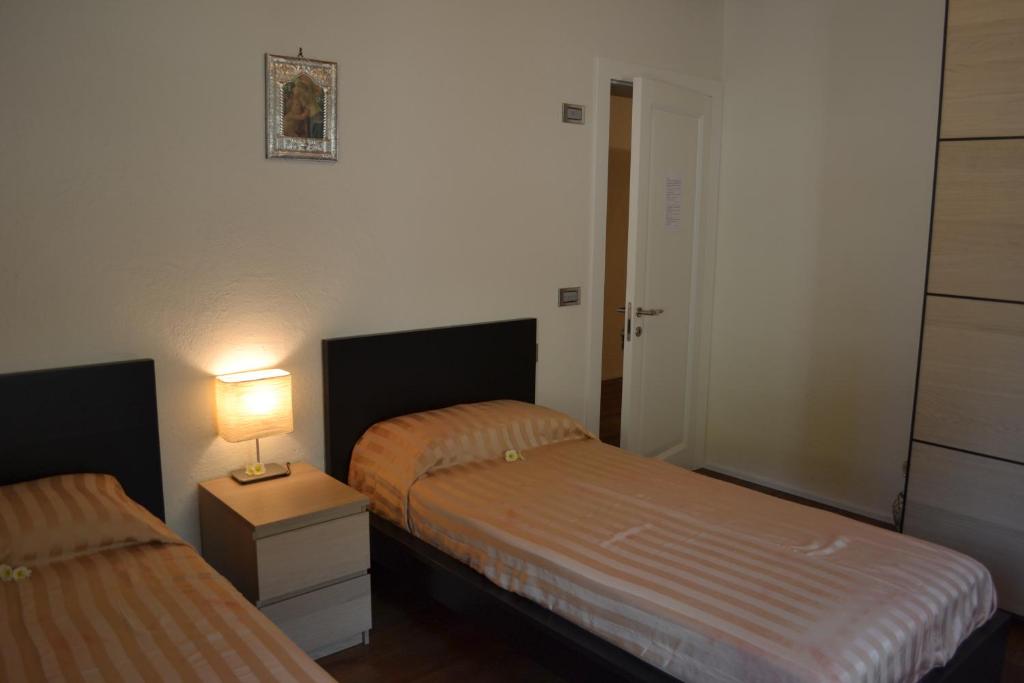 Posteľ alebo postele v izbe v ubytovaní Casale La Rocchetta