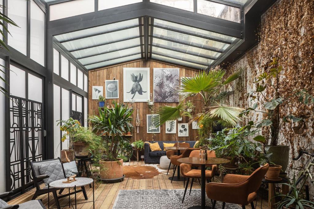 Posezení v ubytování Casa Blanca B&B