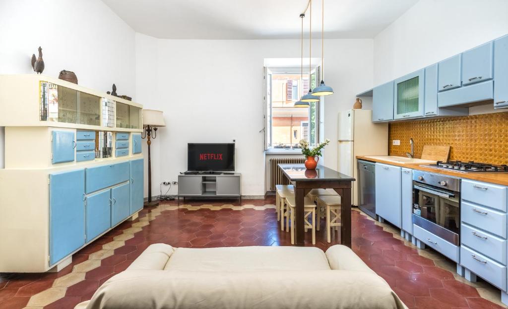 Vaticano-Metro 2 min, Family flat w AC & Wi-Fi