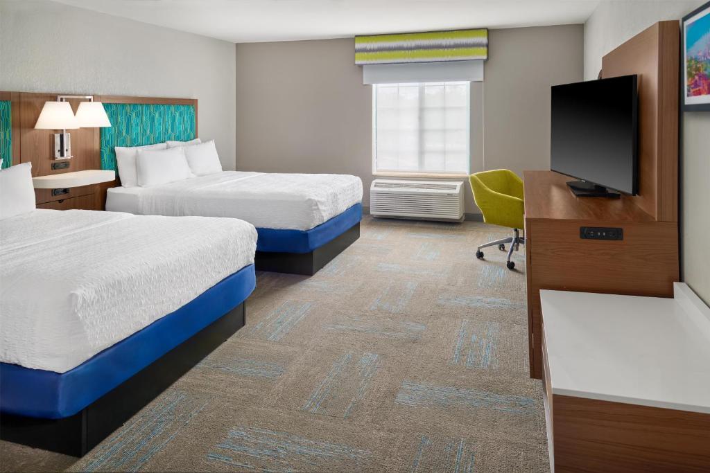 Hampton Inn Kansas City The Legends - Queen Kamer Met 2 Queensize Bedden – Niet-Rokers