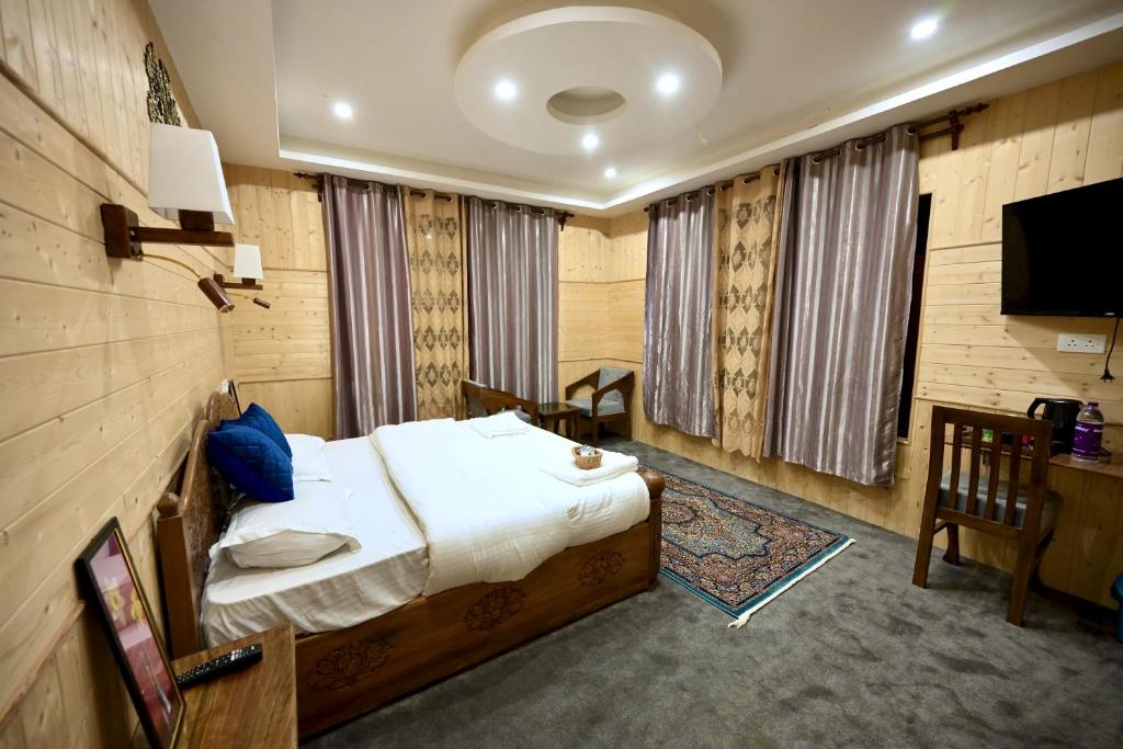 Postel nebo postele na pokoji v ubytování Yamsar Resort