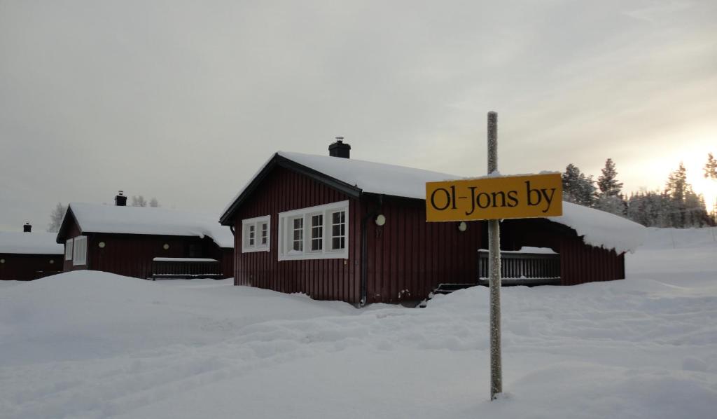 Ol-jons By v zimě