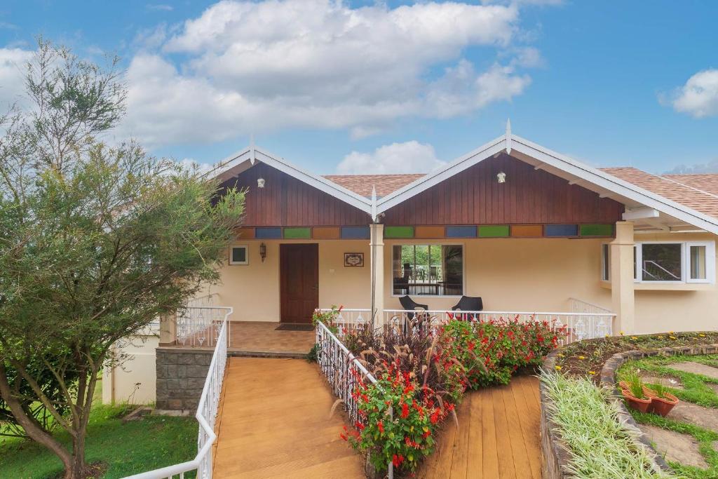 Budova, kde se vila nachází