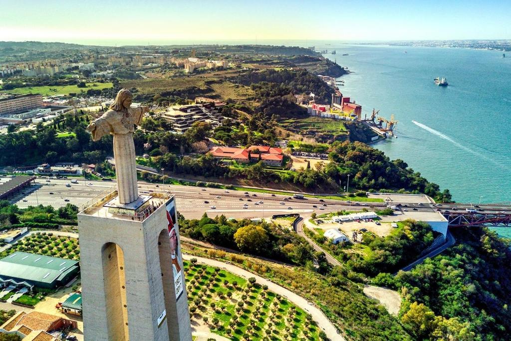 Landskap semula jadi dekat dengan apartmen