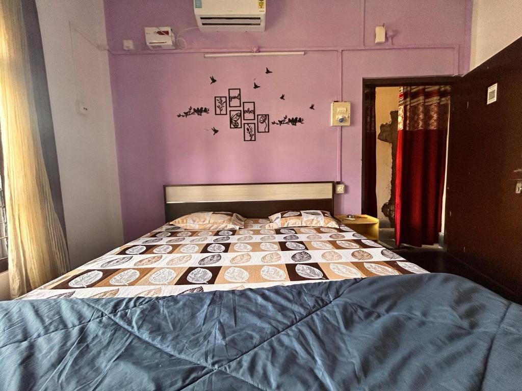 Postel nebo postele na pokoji v ubytování MG stay