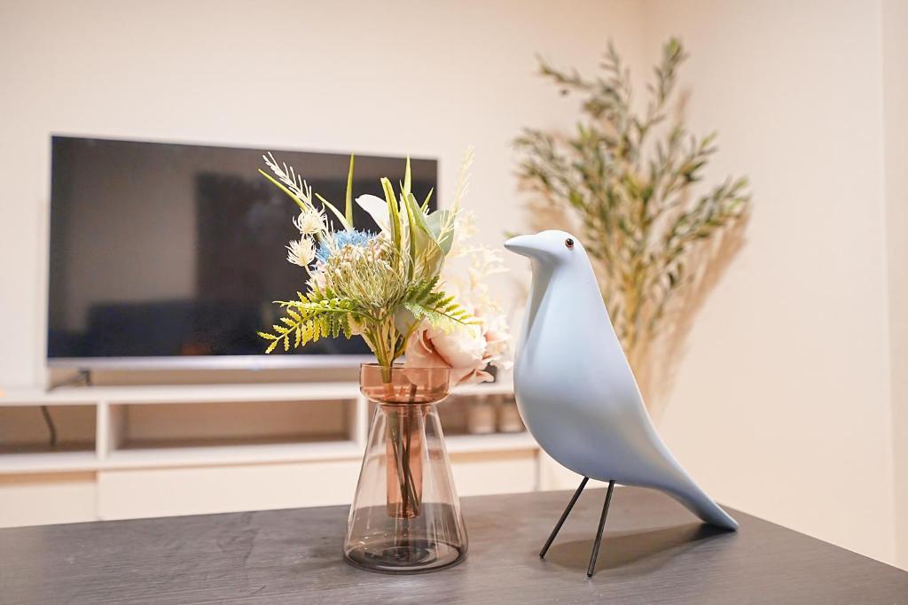 TV a/nebo společenská místnost v ubytování Kotori Akasaka