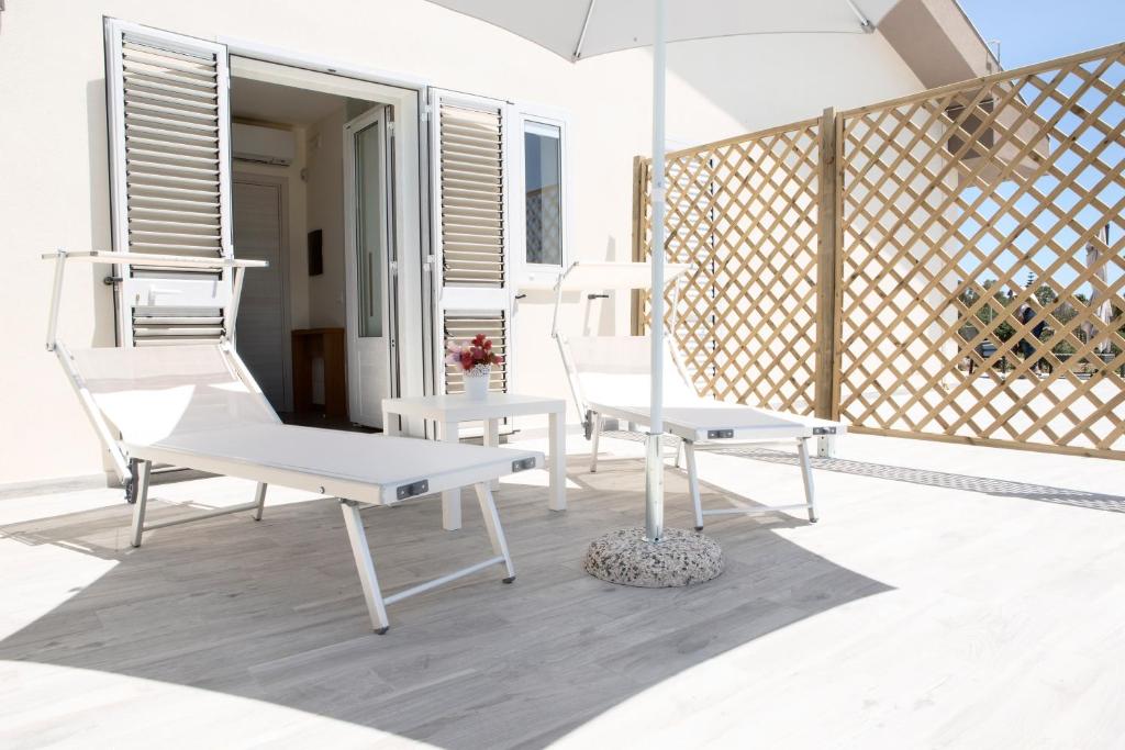Balkón nebo terasa v ubytování La Giara Guest House