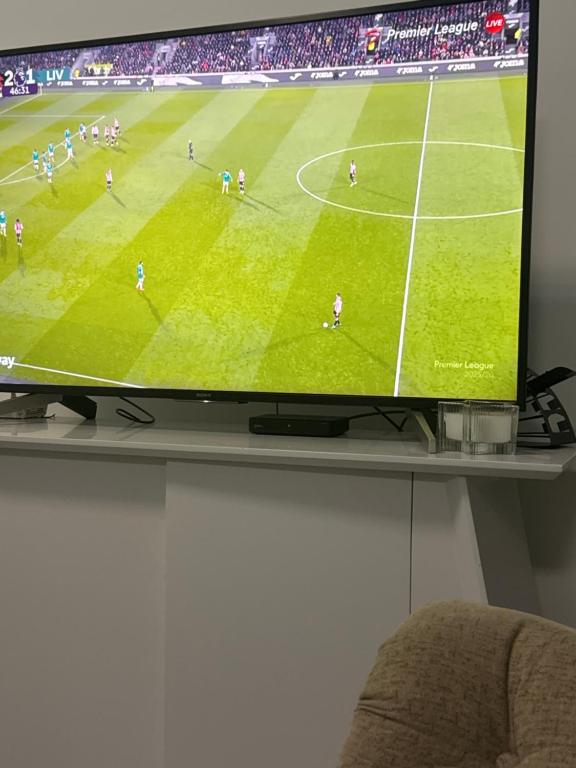 TV a/nebo společenská místnost v ubytování City stay apartment