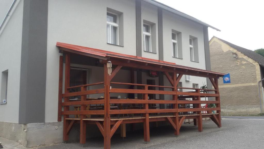 Budova, kde se penzion nachází